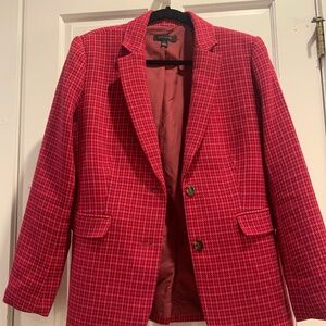 Ann Taylor Houndstooth Blazer
